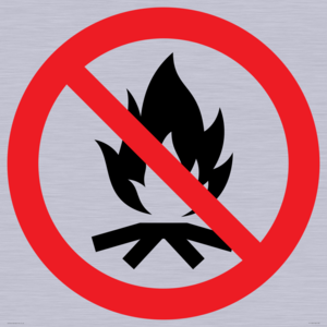 Prohibition: No campfire